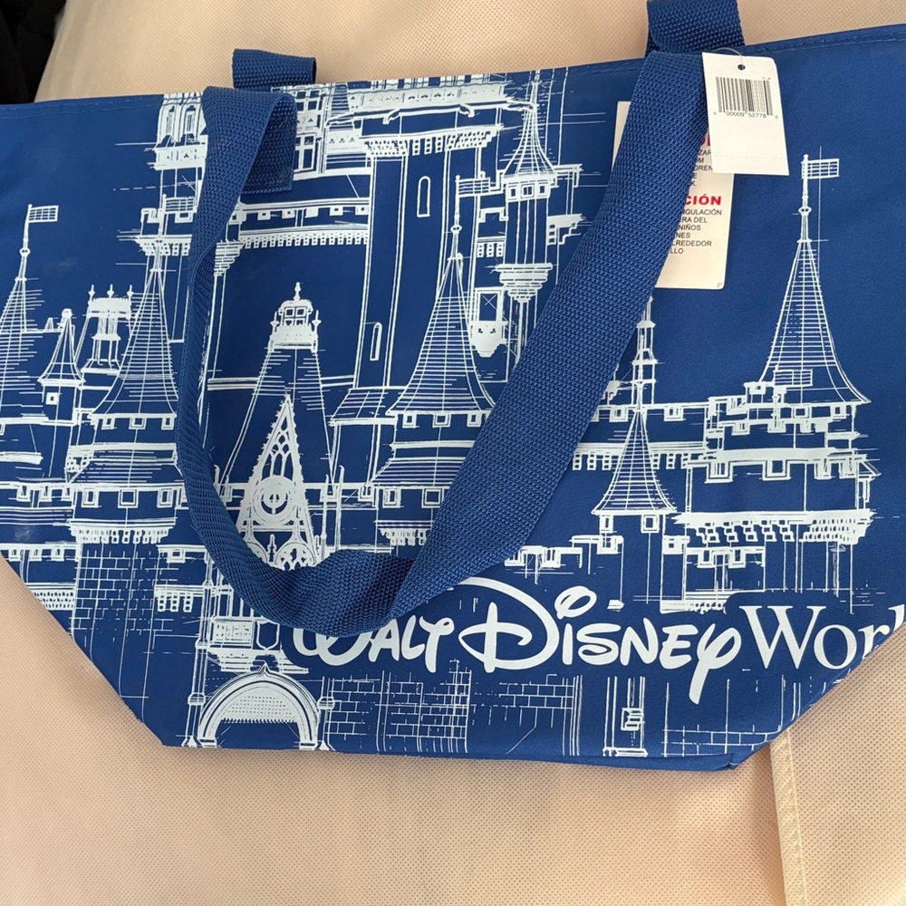 Disney Blue Tote Bag